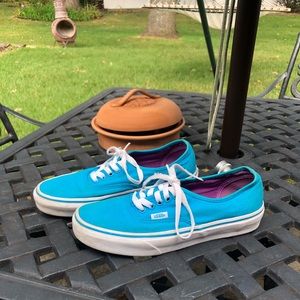 Electric Blue Vans